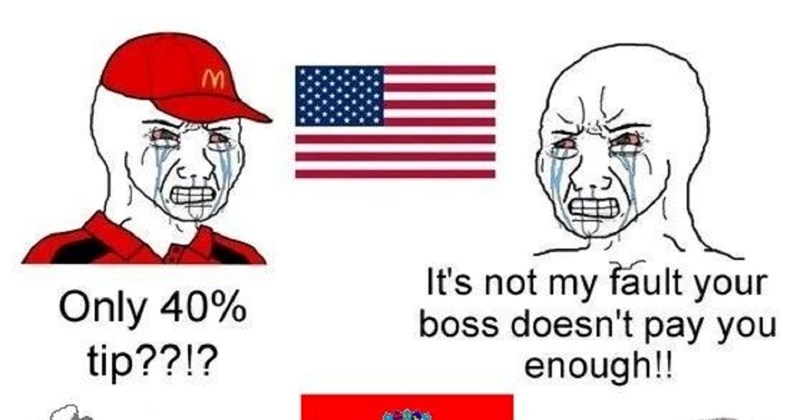 Fora o ostavljanju napojnica kod nas i u SAD-u hit je na Fejsu, totalno je pogođena