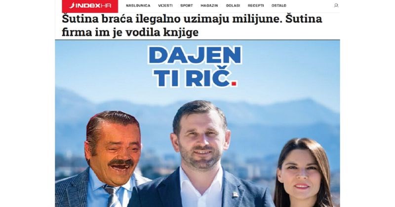 Splitska FB stranica oplela po HDZ-ovom kandidatu Šuti- situacija je tragična, ali su fore urnebesne