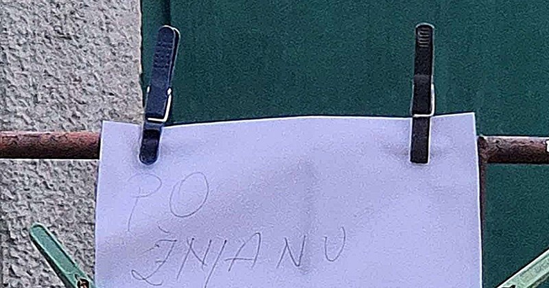 Stanovnica splitskog Žnjana upozorila je susjede na lopova u kvartu, morate vidjeti poruku