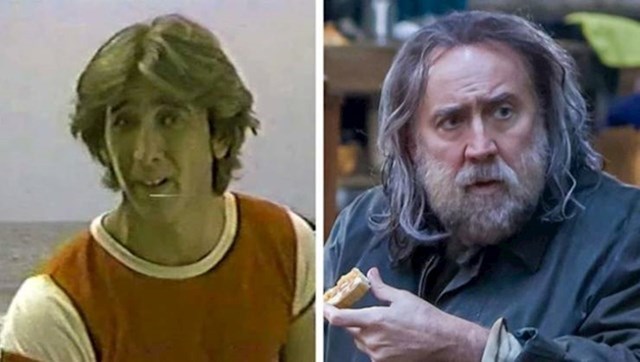 Nicolas Cage s 17 i 57 godina