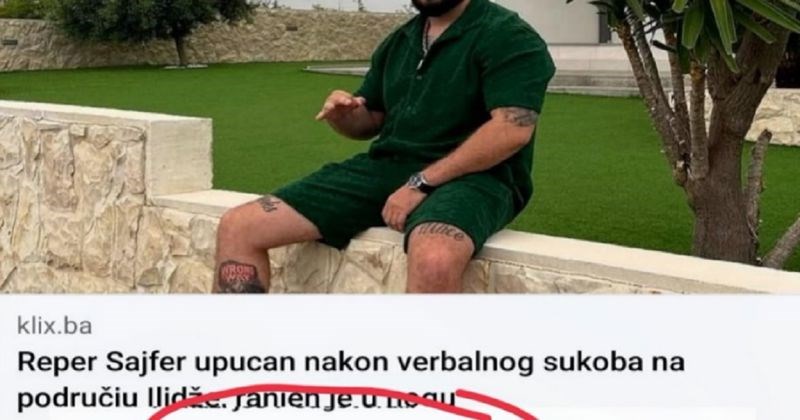 Tip je napisao najbolji komentar na vijest o pucnjavi na repera u BIH, svi ćete se složiti