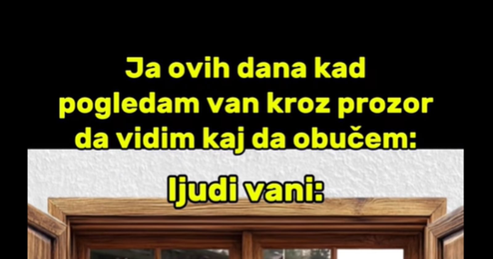 Video o jesenskom vremenu i odjevnim kombinacijama nasmijao je IG, totalno je pogođen!