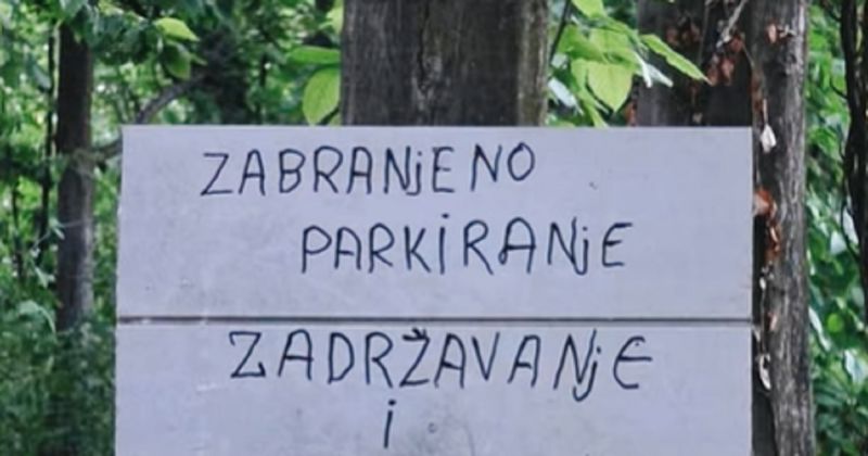 Bizarna obavijest na šetnici nasmijala je ekipu na Fejsu, svi komentiraju istu stvar