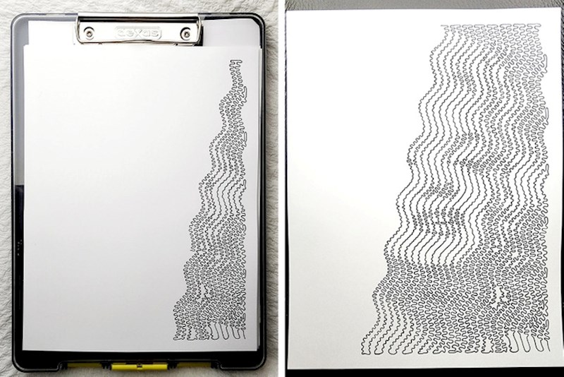 Ovo je sve jedna linija