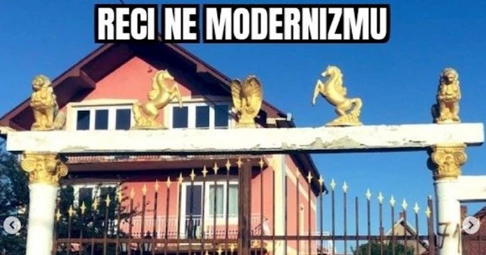 Instagram profil skuplja fotke najkičastijih kuća na Balkanu, donosimo 6 ekstremnih primjera