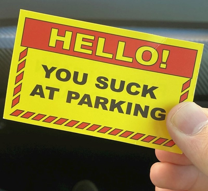 Mislio sam da mi je komunalac ostavio kaznu pod brisačem, kad ono...