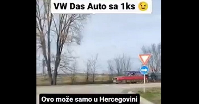 Urnebesan prizor iz Hercegovine širi se regijom, odmah će vam biti jasno zašto je hit