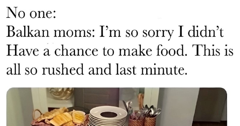 Simpa fora prikazuje što balkanske mame pripreme za jesti kada nemaju vremena, totalno je pogođena!