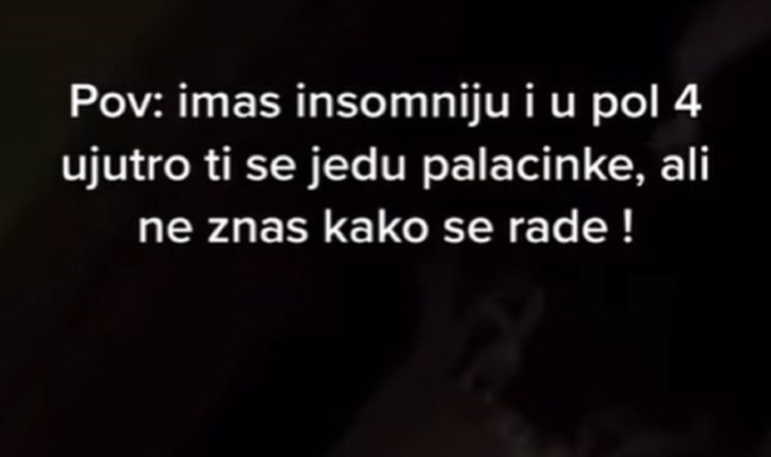 Probudio je baku u 4 ujutro zbog recepta za palačinke, plakat ćete od smijeha na njenu reakciju