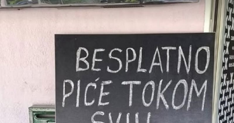 Kafić je istaknuo zanimljivu akciju za vrijeme SP-a i postao hit u regiji, neke će naljutiti
