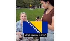 Žena je pomiješala zastavu Švicarske i BIH, ekipa na Fejsu plače od smijeha na nastavak videa