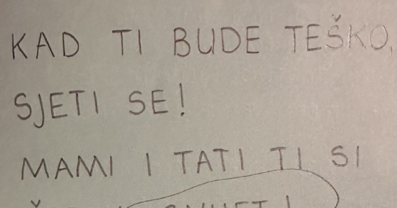 Mama je podijelila poruku koju je učiteljica ostavila njenom djetetu, oduševila je tisuće!