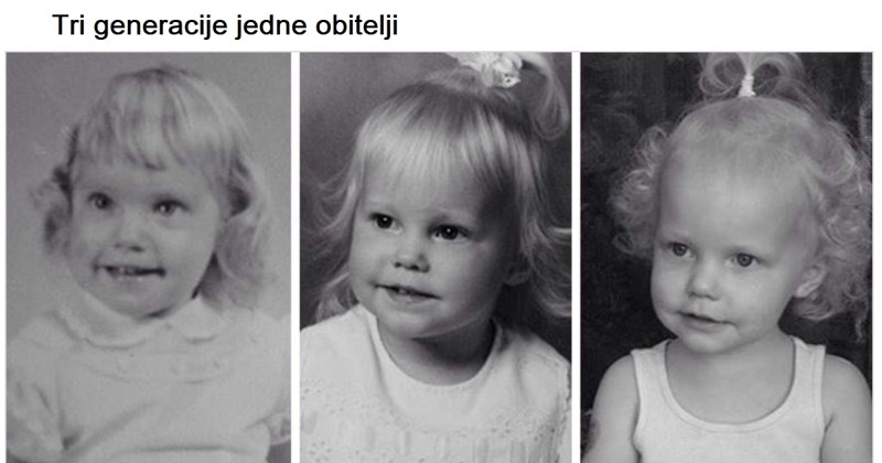 19 fascinantnih obiteljskih fotografija koje dokazuju kolika je stvarna moć genetike