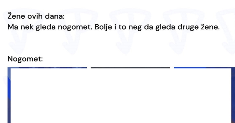 Danas svi muškarci lajkaju ovu foru o SP-u, odmah ćete vidjeti zašto je hit