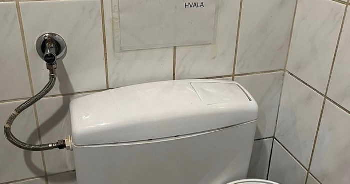 Natpis fotkan u WC-u kafića u Imotskom totalni je hit na Fejsu, autor je bio baš maštovit u molbi