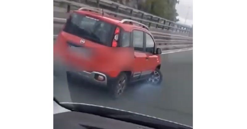 Video snimljen na riječkoj obilaznici zgrozio je ekipu na Fejsu, pogledajte stanje ovog auta