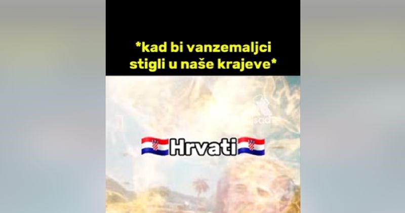 Fora prikazuje šta bi se dogodilo kad bi vanzemaljci stigli na Balkan, ovo je prejako