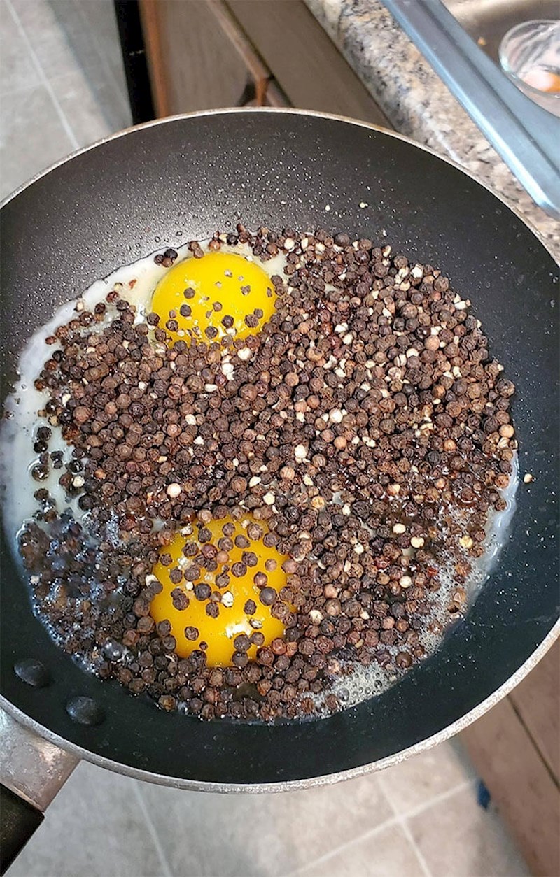 Htio sam malo začiniti jaja