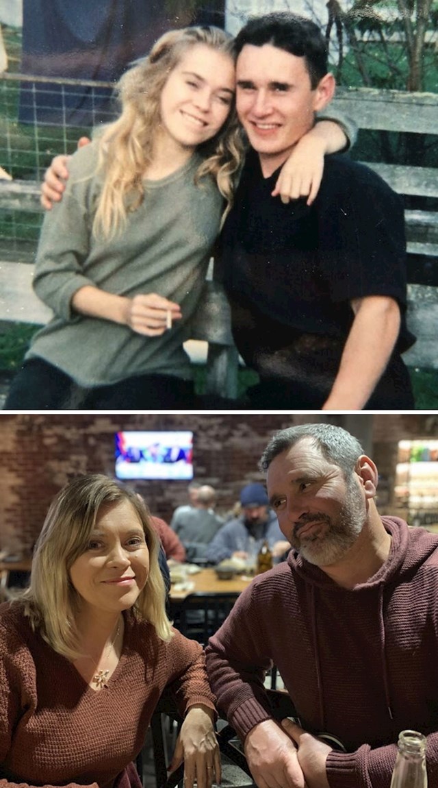 Na početku bračnog života i 25 godina poslije