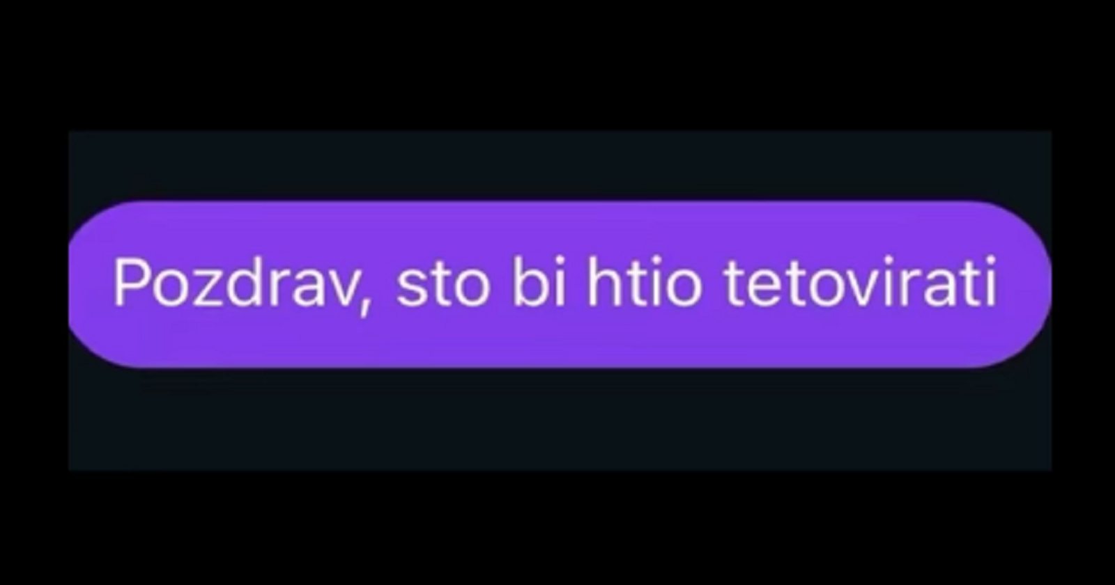 Htio je tetovirati curino ime, nastavak dopisivanja s tattoo majstorom je čisto zlato