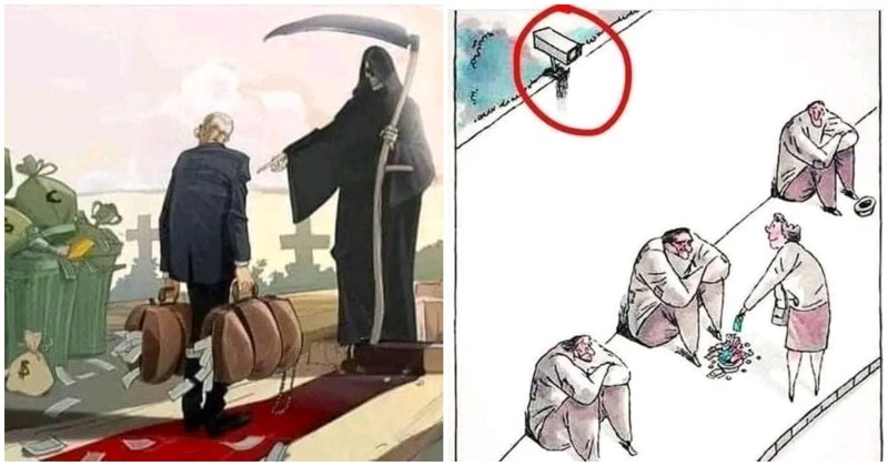 14 moćnih ilustracija koje će vas navesti na razmišljanje o društvu u kojem živimo