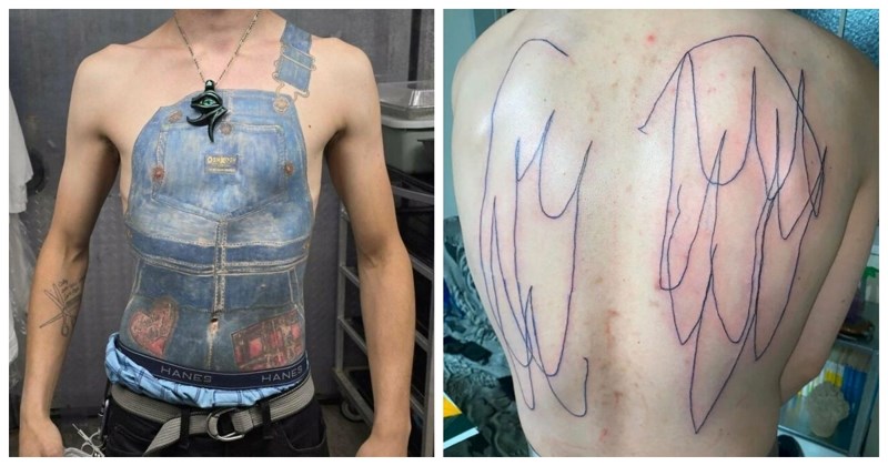 14 katastrofalnih ideja za tetovažu, koje je neko usto još i očajno izveo