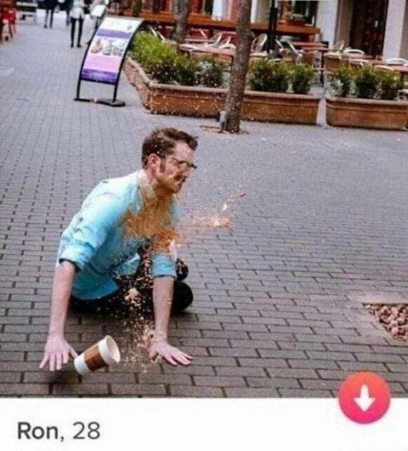 Ronova sreća je tog dana otišla na iznenadni godišnji odmor