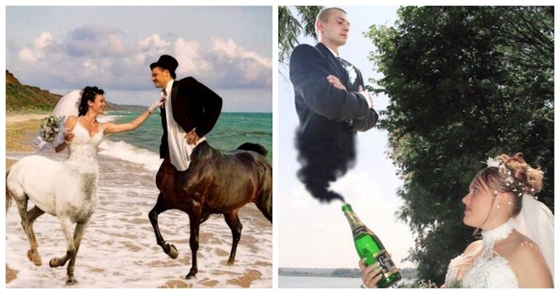 12 najbezukusnijih fotki iz vjenčanih albuma ikad, ovaj trash teško da će itko ikad nadmašiti