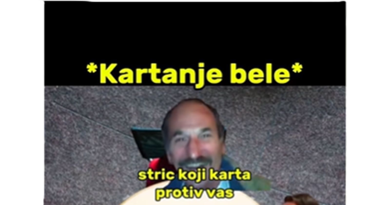 Urnebesni video o kartanju bele s obitelji lajkaju tisuće na IG-u, totalno je pogođen