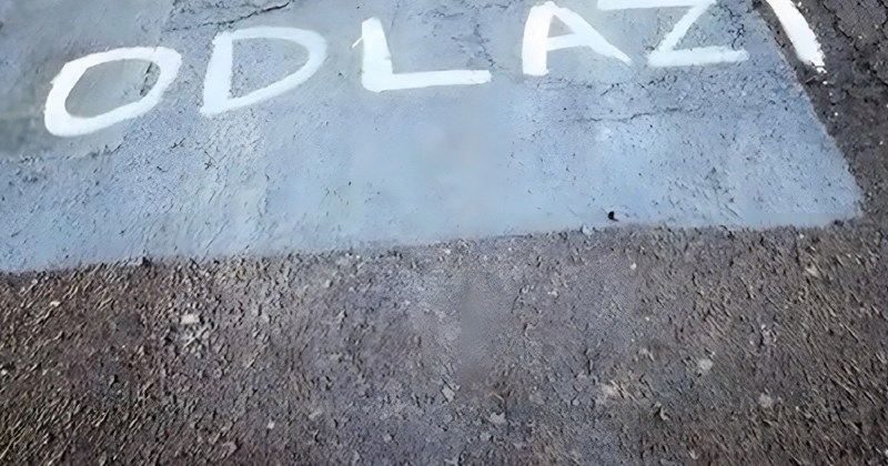 Na zagrebačkom asfaltu osvanula je poruka Tomaševiću, svi se smiju jednom detalju