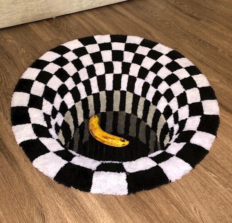 Tepih i optička iluzija u jednom!