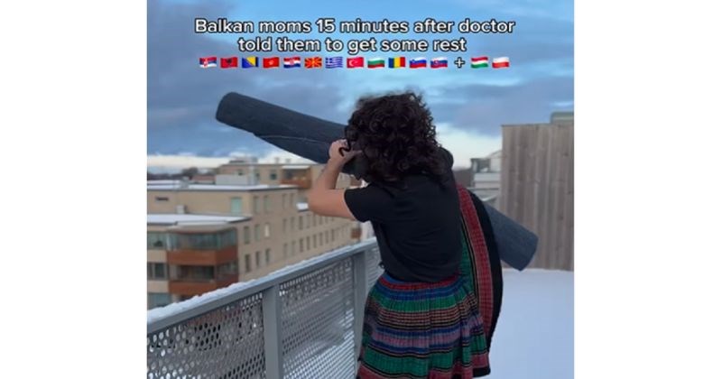 Fora prikazuje kako se sve, ali baš sve balkanske mame ponašaju kada im doktor kaže da miruju