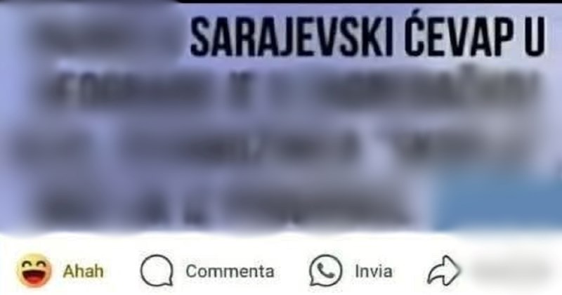 Objava o sarajevskim ćevapima postala je hit na Fejsu, tisuće je oduševila ova zanimljivost o njima