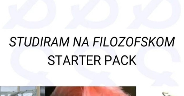 Netko je pokazao kako izgleda startni paket "opreme" prosječnog studenta Filozofskog, hit je