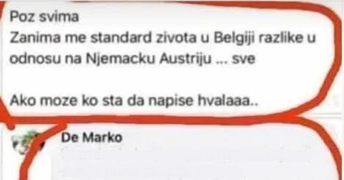 Balkanac se selio iz Njemačke u Belgiju, morate vidjeti savjete koje mu je dao ovaj genijalac