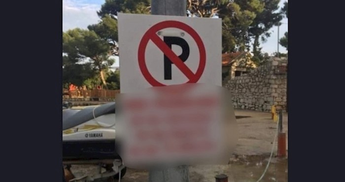 Društvenim mrežama širi se fotka znaka za zabranu parkiranja; ono što piše ispod je predobro!