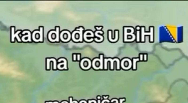 Fora o "odmoru" u Bosni nasmijala je desetke tisuća na IG-u, odmah ćete vidjeti zašto