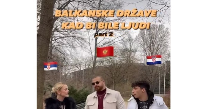 Urnebesni video prikazuje kako bi izgledalo kad bi balkanske države bile ljudi, hit je!