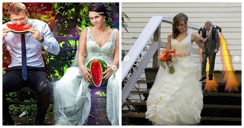 17 kriminalnih fotki iz vjenčanih albuma koje su zaista trebale ostati privatna stvar