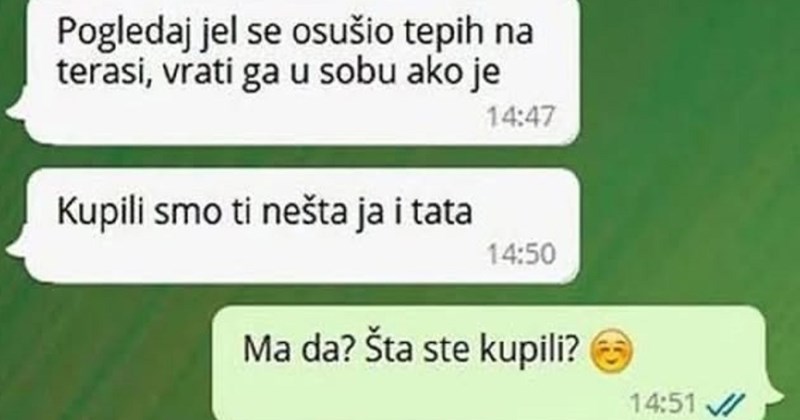 Mama je genijalnim trikom nadmudrila kći, odmah ćete vidjeti zašto je dopisivanje hit u regiji