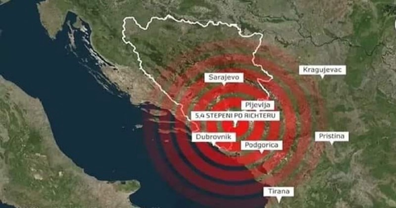 Nakon jučerašnjeg potresa u Crnoj Gori, regijom se širi spasonosni savjet ovog tipa. Morate vidjeti