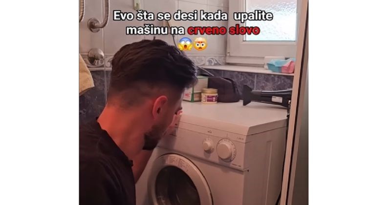 Tip je napravio urnebesan skeč o jednoj situaciji u kućanstvu, mnogi će se pronaći u ovome