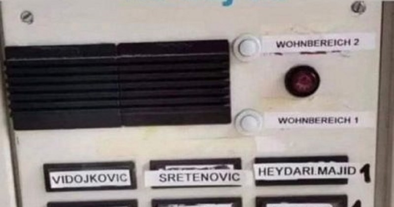 Interfon jedne zgrade u Munchenu totalni je hit u regiji, sve će vam biti jasno kad vidite fotku