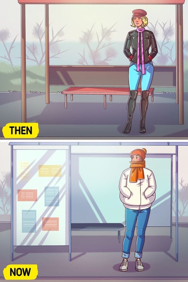 Uske kožne jakne su zamijenjene toplijim i udobnijim modelima