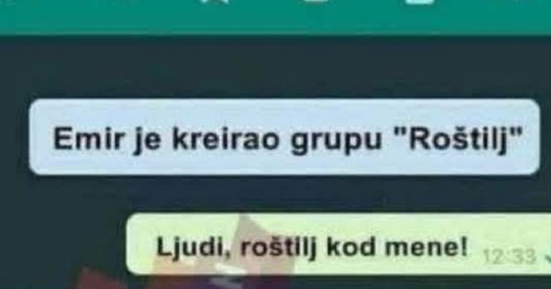 Tip organizira roštilj za Prvi maj, dopisivanje se odmah proširilo regijom zbog urnebesnog detalja