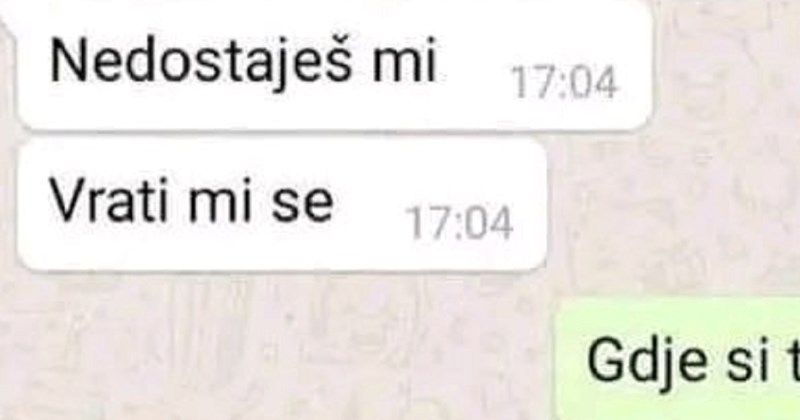 Bivši joj je poslao poruku u kojoj je priznao da mu nedostaje, njezin odgovor nasmijao je regiju