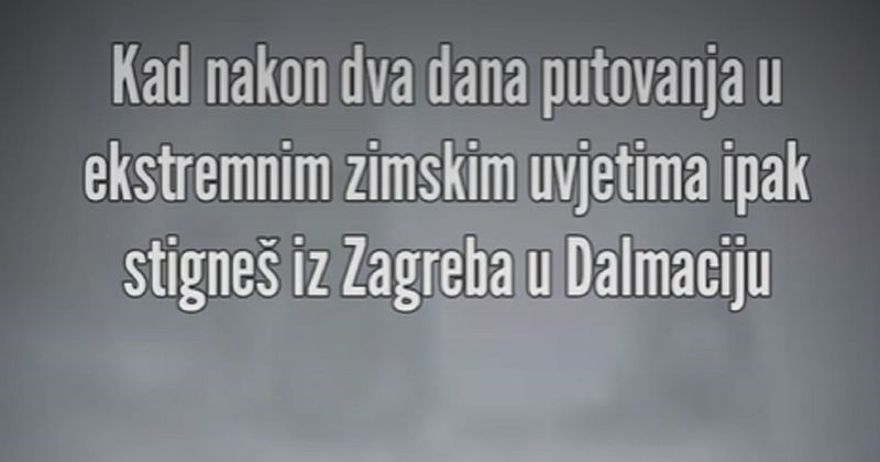 Nakon što su ekstremni vremenski uvjeti poharali Hrvatsku, svi na Fejsu dijele ovu foru