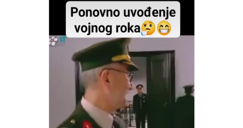 Ekipa na Fejsu sprda se na temu "Kako bi danas izgledao vojni rok". Nasmijat će vas do suza