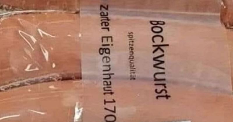 Svi se smiju prijevodu deklaracije na pakiranju kobasica, ovo jednostavno morate vidjeti