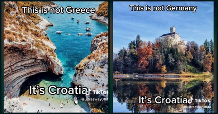 Video o ljepotama Hrvatske veliki je hit na TikToku, oduševio je milijune diljem svijeta